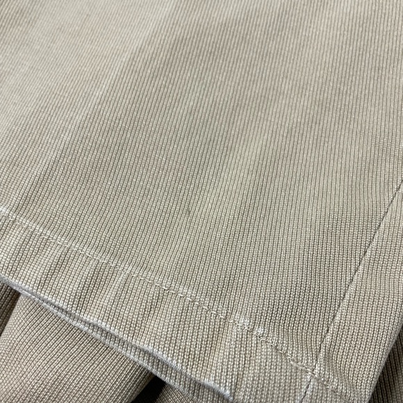 Lauren Ralph Lauren Khaki Twill Pants Horseshoe Charm Size 12 - Picture 12 of 13